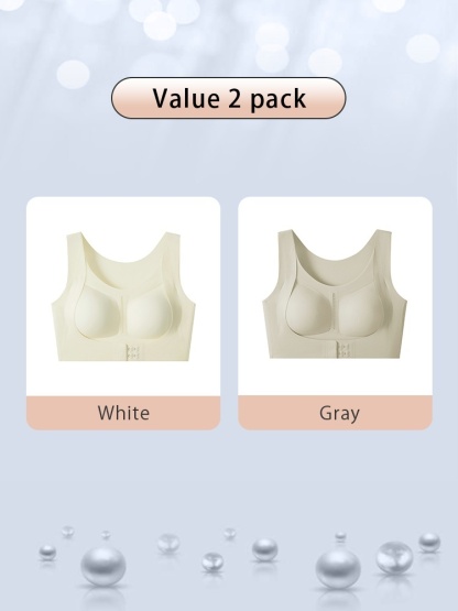 Invisible Anti-sagging Bras For Posture Correctings Day To Nights Wearable One-piece Hollow Back Non-stuffy VEIMIA