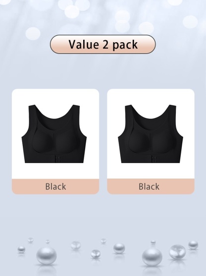 Invisible Anti-sagging Bras For Posture Correctings Day To Night Wearable One-piece Hollow Back Non-stuffies VEIMIA