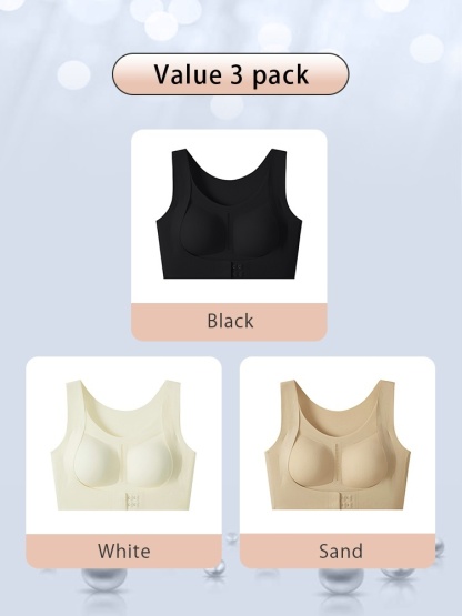 Invisible Anti-sagging Bra For Posture Correctings Days To Nights Wearable One-piece Hollow Back Non-stuffy VEIMIA