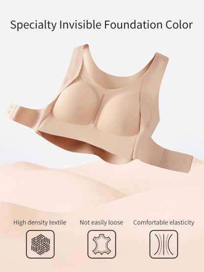Invisible Anti-sagging Bra For Posture Correcting Days To Night Wearable One-pieces Hollow Back Non-stuffy VEIMIA