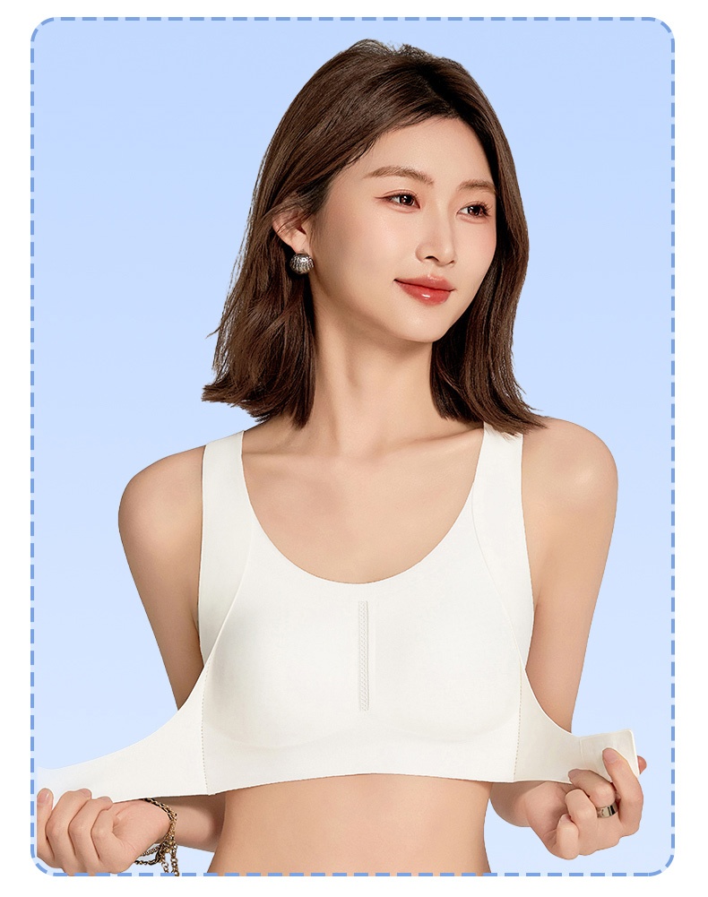 Invisible Anti-sagging Bra For Posture Correcting Day To Night Wearable One-piece Hollow Back Non-stuffies VEIMIA