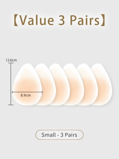 Invisible Nipple Cover Lifts Up Breast In 1S, Ultra-Thin Edge Sticky Bra For Long-Lasting Sweat & Water Resistant Reusable VEIMIA