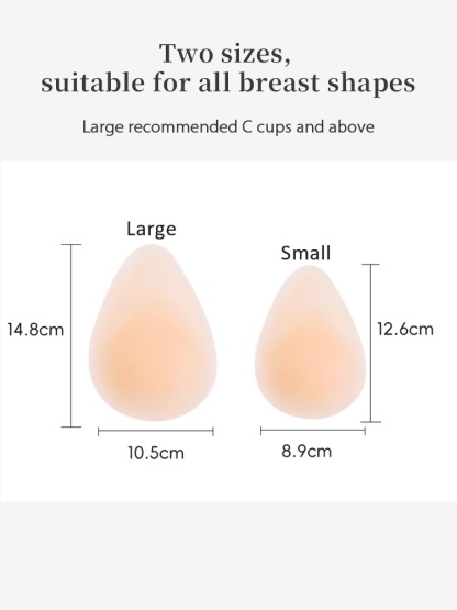Invisible Nipple Covers Lifts Up Breasts In 1S, Ultra-Thin Edge Sticky Bra For Long-Lasting Sweat & Water Resistant Reusable VEIMIA