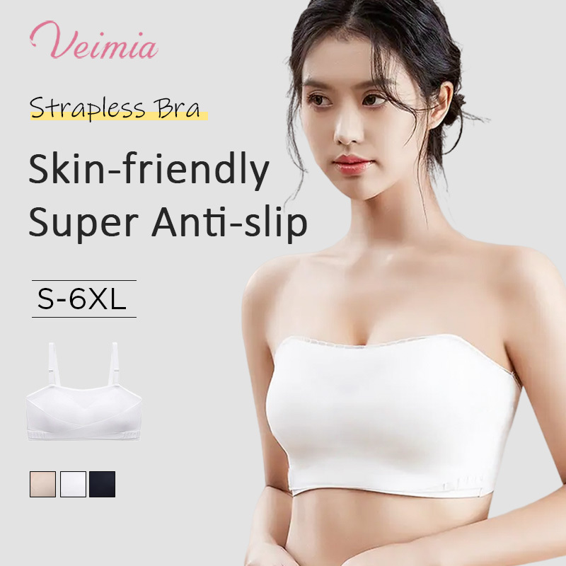 Visual Bra Veimia Invisible Strapless Bra - Perfect for Off-Shoulder Outfits