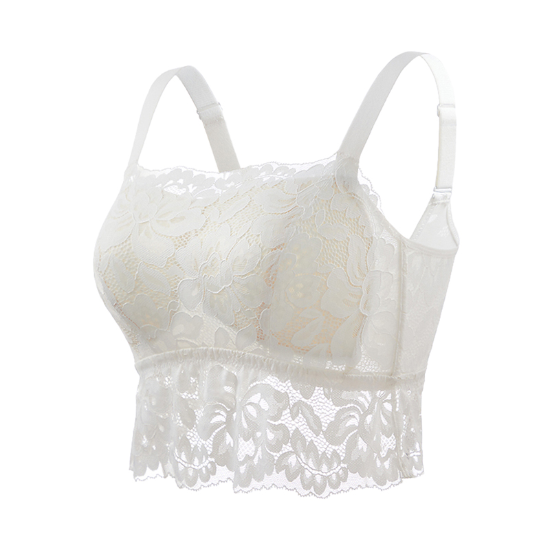 Minimizer & Slimming Lace Camisole, Lightweight Breathable Honeycomb Cup, Butterfly Back VEIMIA