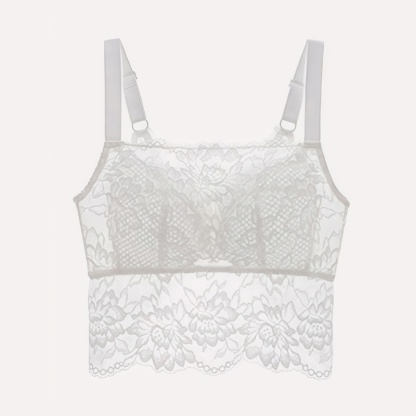 Minimizer & Slimming Lace Camisole, Lightweight Breathable Honeycomb Cup, Butterfly Back VEIMIA