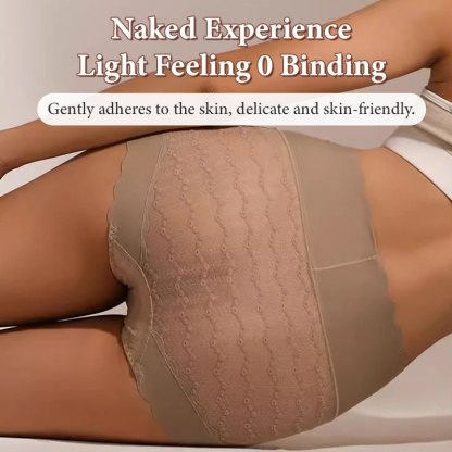 Seamless Sexy Lace Panties Comfortable Mulberry Silk Crotch Plus Size Underwear 3-7 Pieces VEIMIA