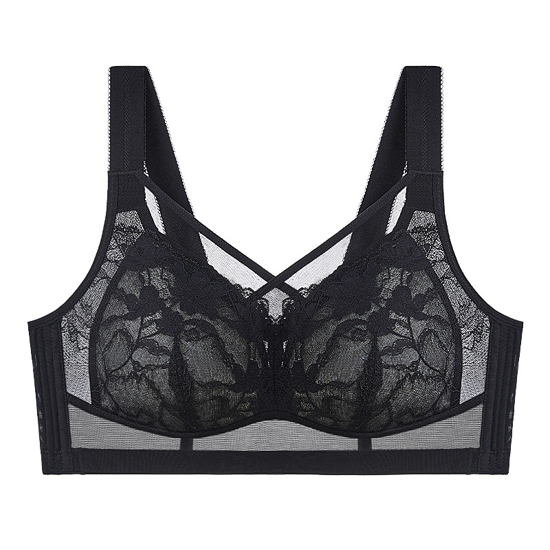 Cross Double-Line Lifting & Invisible Advanced Plus Size Bra VEIMIA