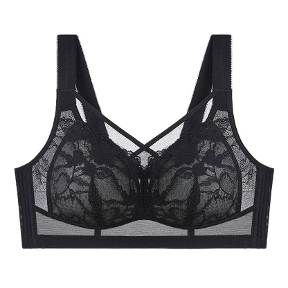 Cross Double-Line Lifting & Invisible Advanced Plus Size Bra VEIMIA