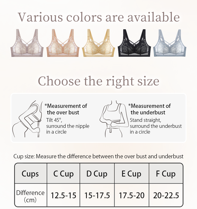 Flower Lace Minimizer Bra Visually Slim Plus Size with Breathable Honeycomb Cotton Cup VEIMIA