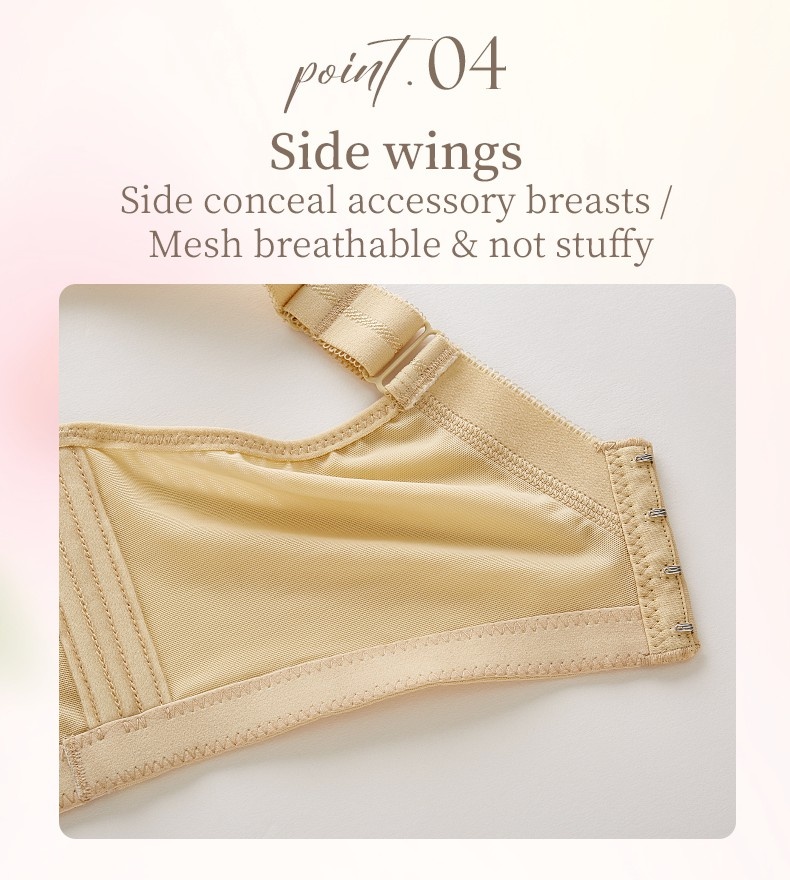 Minimizer Bra Big Breasts Instantly Slender Honeycomb Cotton Cup All Day Comfort VEIMIA