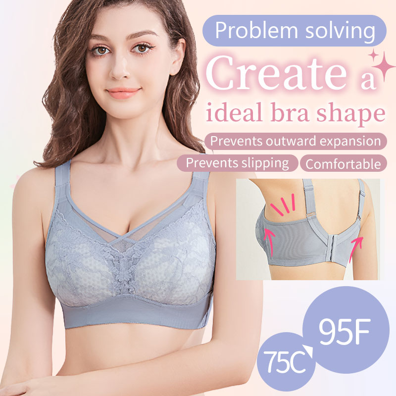 Invisible Advanced Minimizer Bra with Breathable Honeycomb Cotton Cup VEIMIA