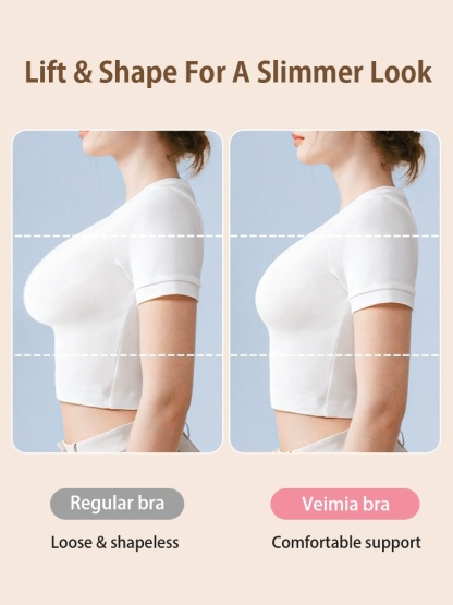 Lifting Minimizer Bras For Big Breasts Anti-sagging, Ultra-thin Cooling Cups & Seamless Invisible Foundation Color For Beautiful Bust Silhouettes VEIMIA​