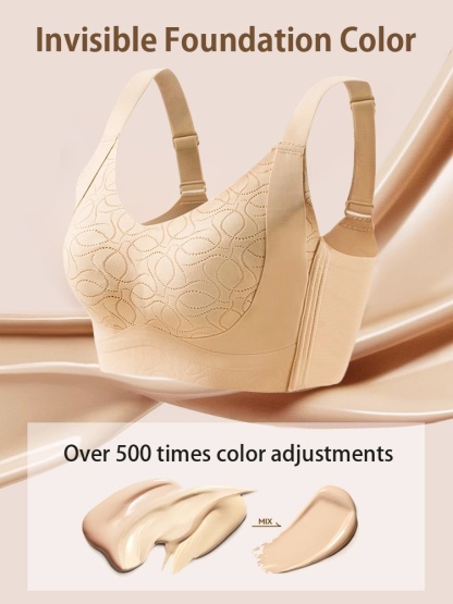 Lifting Minimizer Bra For Big Breasts Anti-sagging, Ultra-thin Cooling Cup & Seamless Invisible Foundation Color For Beautiful Bust Silhouette VEIMIA​