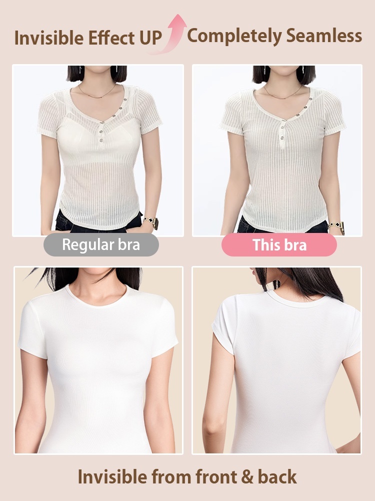 Lifting Minimizer Bras For Big Breasts Anti-sagging, Ultra-thin Cooling Cups & Seamless Invisible Foundation Color For Beautiful Bust Silhouettes VEIMIA​