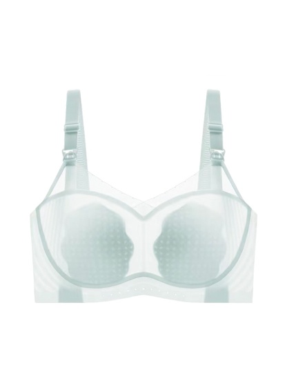 Lightweight Cooling Nursing Bra With Breathable Meshes & Petal Pads, Soft Lift Anti-Sagging VEIMIA