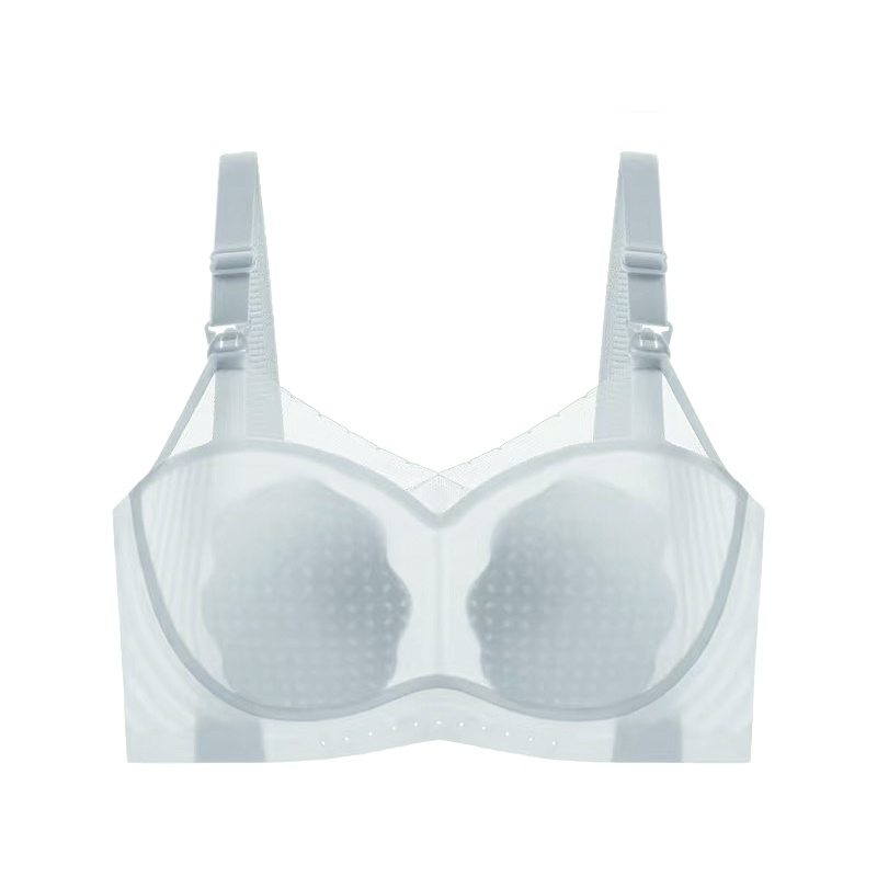 Lightweight Cooling Nursing Bras With Breathable Mesh & Petal Pad, Soft Lift Anti-Sagging VEIMIA