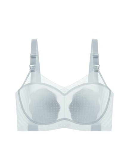Lightweight Cooling Nursing Bras With Breathable Mesh & Petal Pad, Soft Lift Anti-Sagging VEIMIA