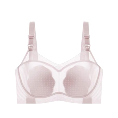 Lightweight Cooling Nursing Bra With Breathable Meshes & Petal Pad, Soft Lift Anti-Sagging VEIMIA