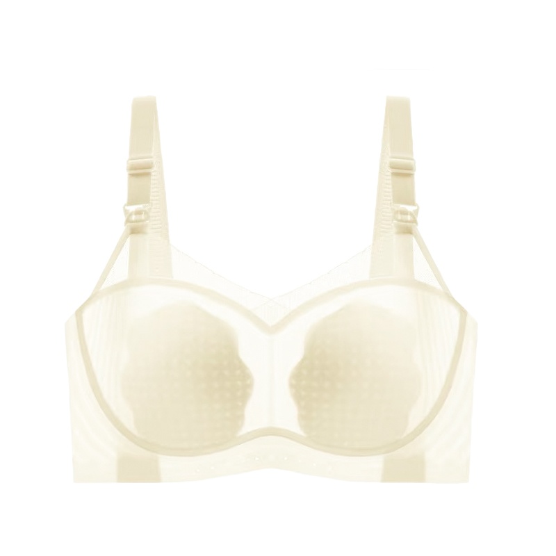 Lightweight Cooling Nursing Bras With Breathable Mesh & Petal Pads, Soft Lift Anti-Sagging VEIMIA