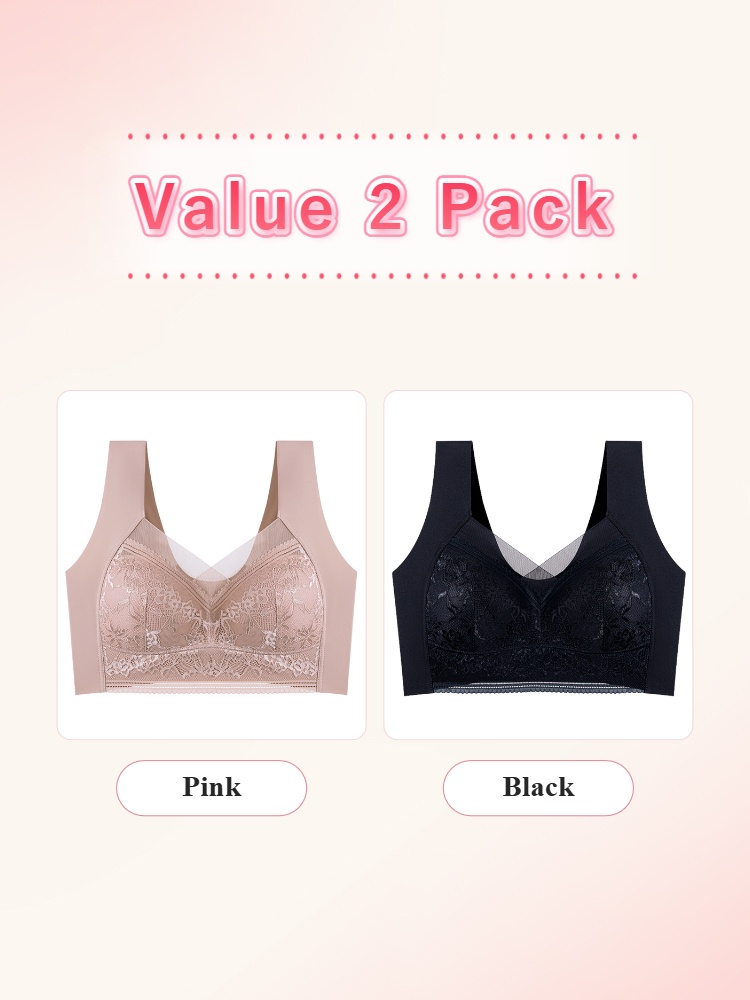 VEIMIA Lightweight Minimizer Bra for Large Busts With an Ultra-thin Soft Feel, Smooth Sides & All-day Comfort