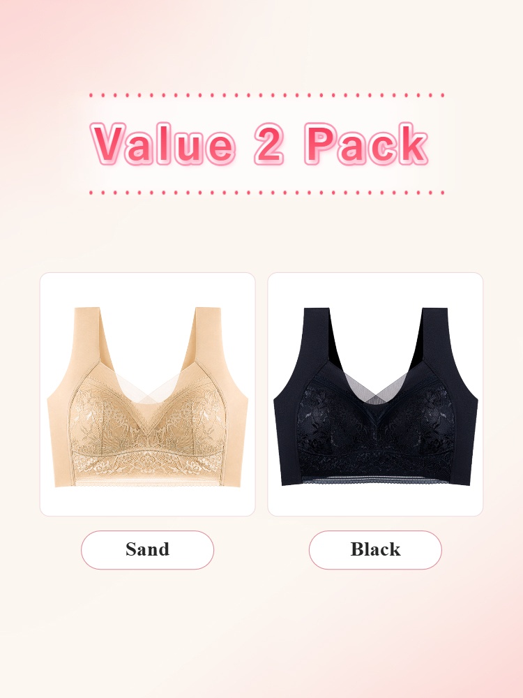 VEIMIA Lightweight Minimizer Bra for Large Busts With an Ultra-thin Soft Feel, Smooth Sides & All-day Comfort