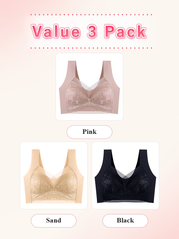 VEIMIA Lightweight Minimizer Bra for Large Busts With an Ultra-thin Soft Feel, Smooth Sides & All-day Comfort