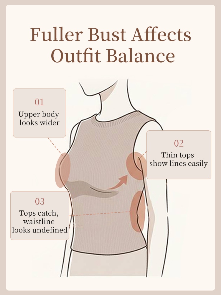 VEIMIA Lightweight Minimizer Bra for Large Busts With an Ultra-thin Soft Feel, Smooth Sides & All-day Comfort