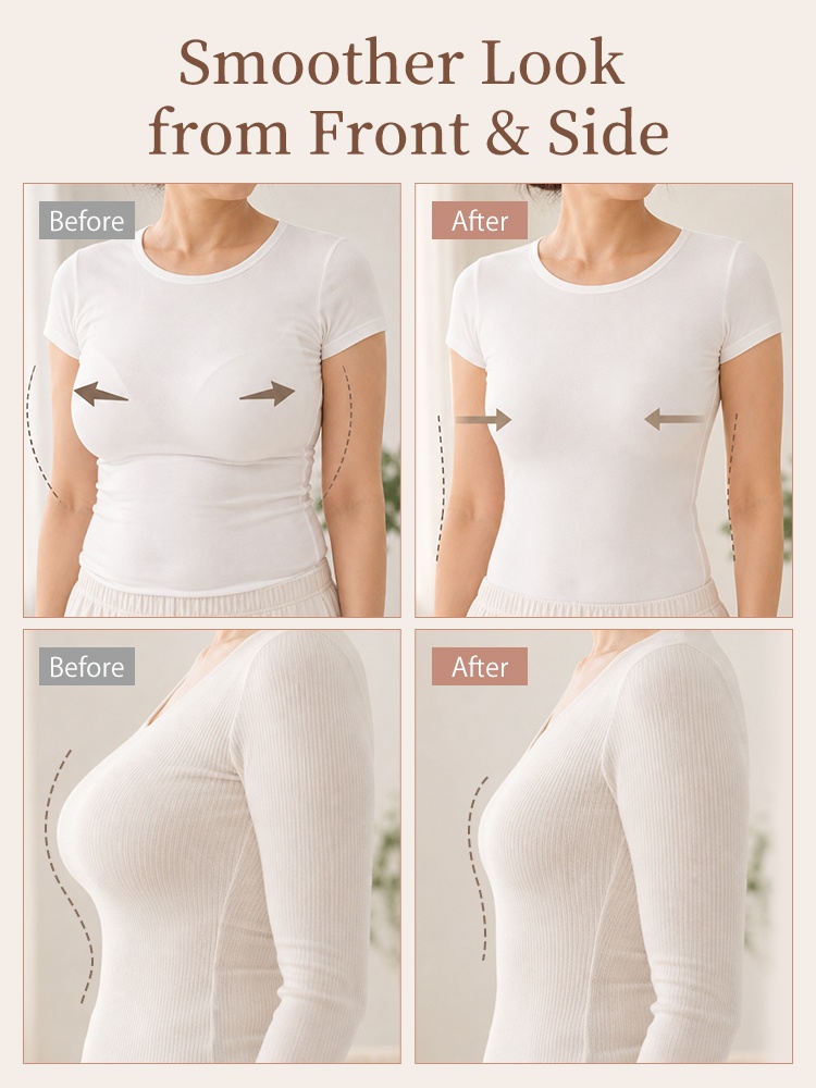 VEIMIA Lightweight Minimizer Bra for Large Busts With an Ultra-thin Soft Feel, Smooth Sides & All-day Comfort