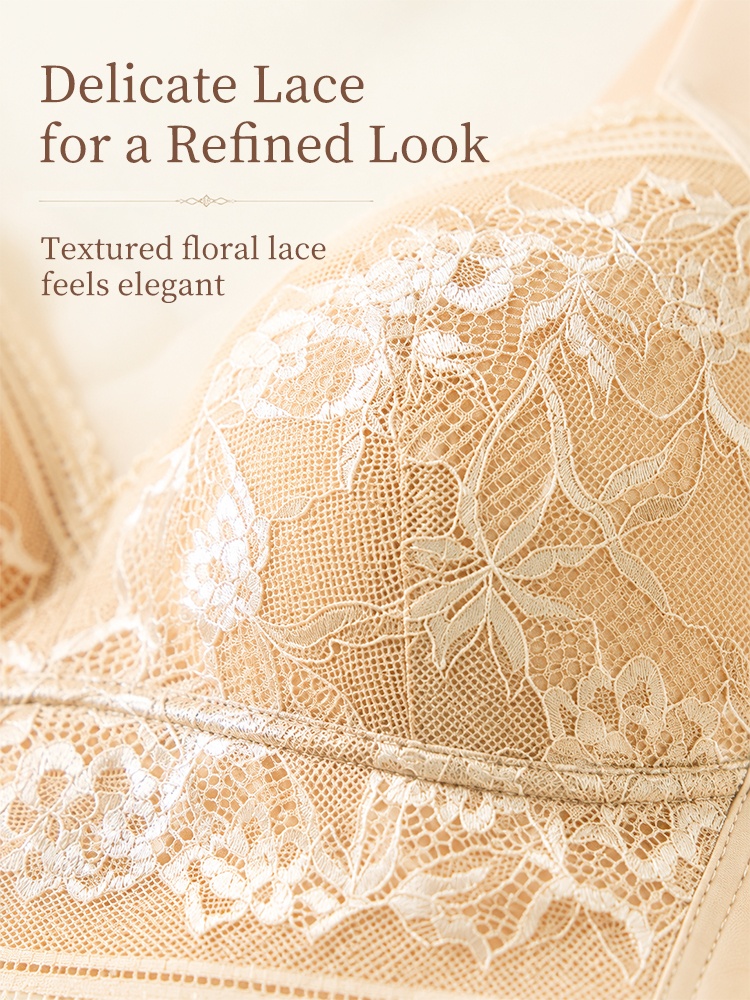 VEIMIA Lightweight Minimizer Bra for Large Busts With an Ultra-thin Soft Feel, Smooth Sides & All-day Comfort