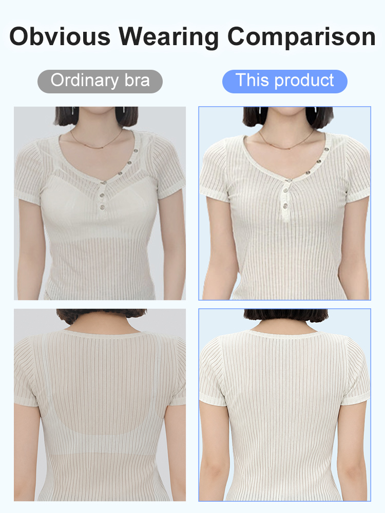 Feature graphic showing light padding with invisible coverage effect VEIMIA