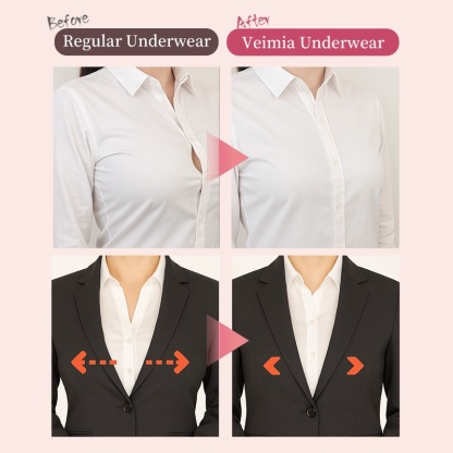 Minimizer Bra The Most Beautiful Lace Bra For Refreshing & Slimming, Wireless Design Also Offers Excellent Support VEIMIA