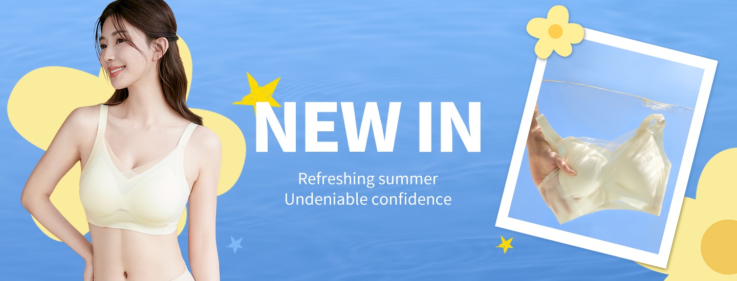 New arrival breathable bras and underwear for women Veimia