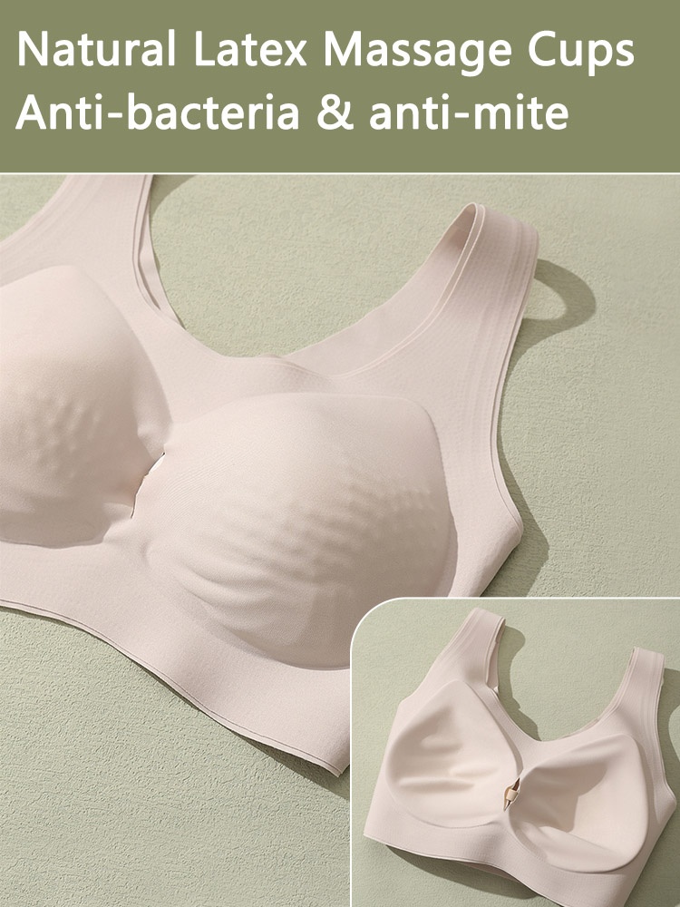 ​​Nighttimes​​ ​​Sleeps​​ ​​Bras​​ 24H All-day Wearable, Antibacterial Latex ​​Cup​​ With Breast Enhancement At Night VEIMIA
