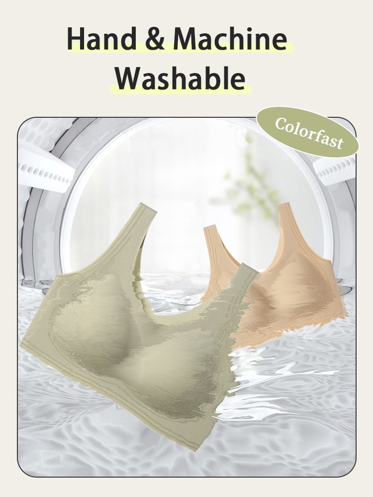 ​​Nighttimes​​ ​​Sleeps​​ ​​Bras​​ 24H All-day Wearable, Antibacterial Latex Cups With Breast ​​Enhancements​​ At Night VEIMIA
