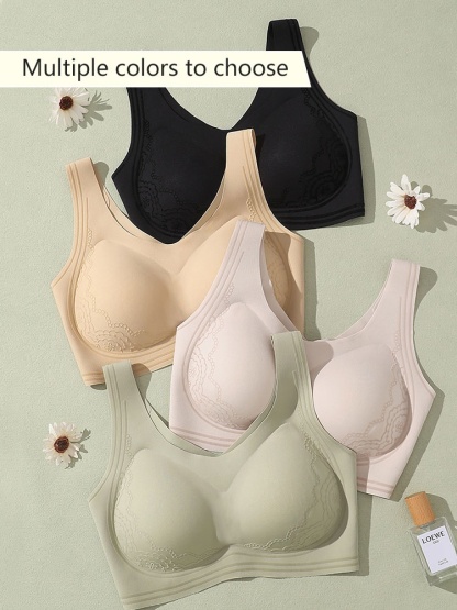 Nighttime ​​Sleeps​​ ​​Bras​​ 24H All-day ​​Wearables​​, Antibacterial Latex ​​Cup​​ With Breast ​​Enhancements​​ At ​​Nights​​ VEIMIA
