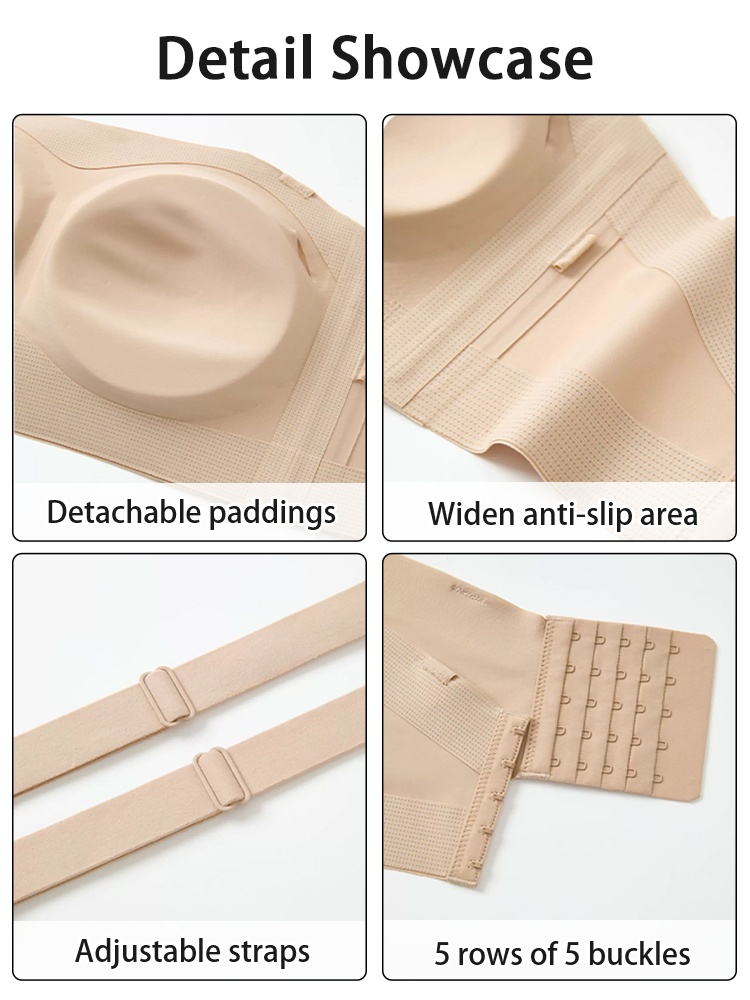 Detail showcase of padding anti-slip area adjustable straps and buckles VEIMIA