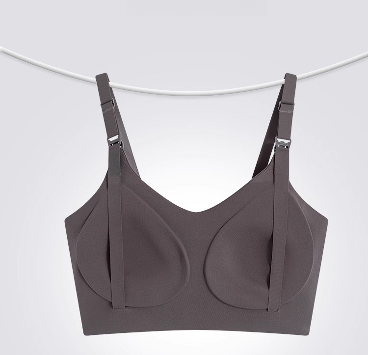 Ultra Thin Seamless Pregnancy Bra Comfort Wireless Nursing Bralette VEIMIA