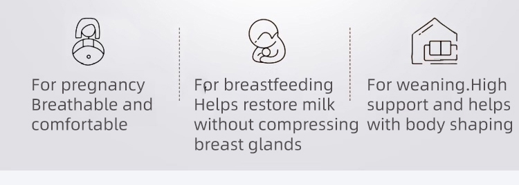 Ultra Thin Seamless Pregnancy Bra Comfort Wireless Nursing Bralettes VEIMIA