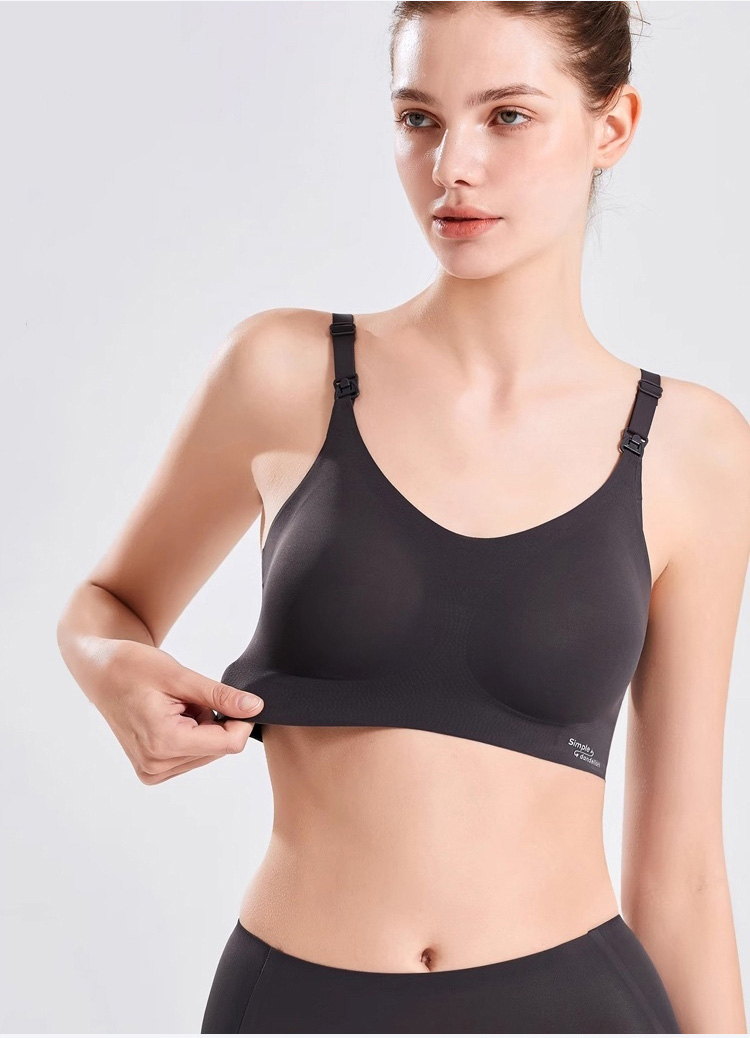 Soft Seamless Comfort Wireless Breastfeeding Bralette VEIMIA