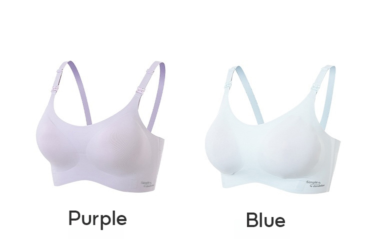 Soft Seamless Comfort Wireless Nursing Bras Easy For Breastfeeding VEIMIA