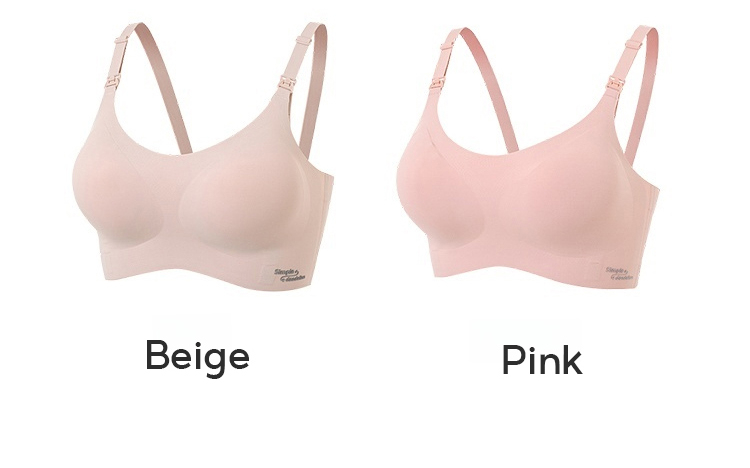 Ultra Soft Seamless Comfort Wireless Nursing Bras Easy For Breastfeeding VEIMIA