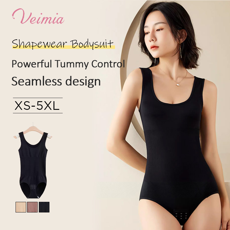Seamless One-piece Tummy Control Body Shaper For Dress VEIMIA