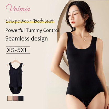 Seamless One-piece Tummy Control Body Shaper For Dress VEIMIA