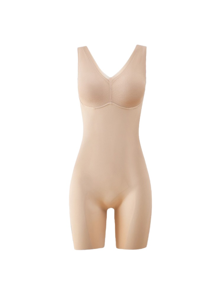 Seamless One-piece Bodysuit Targeted Compression For Full-body Shaping With Built-in Underwear VEIMIA