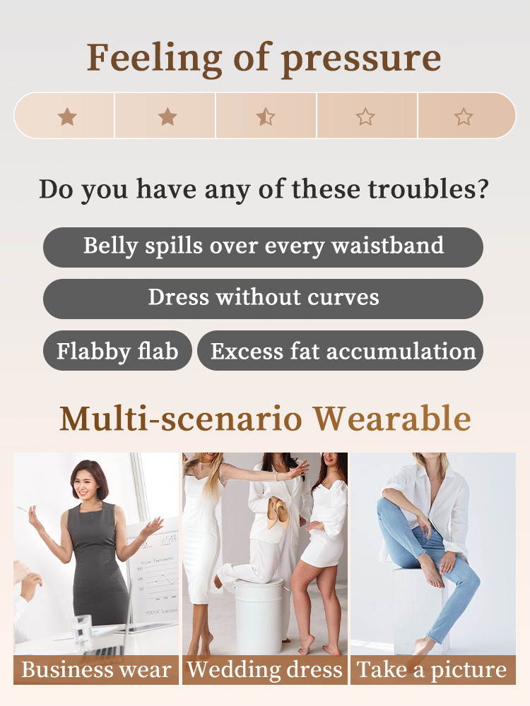 One-piece Bodysuit Targeted Compression For Full-bodies Shaping With Built-in Underwears VEIMIA