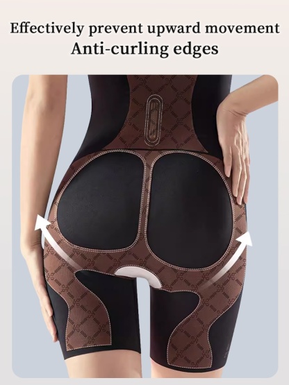 One-piece Bodysuits Targeted Compressions For Full-bodies Shapings With Built-in Underwears VEIMIA