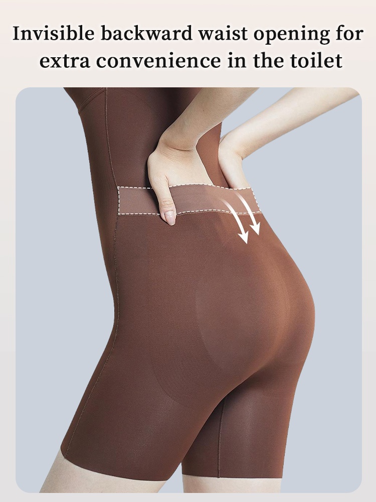 A One-piece Bodysuit Targeted Compression For Full-body Shaping With Built-in Underwear VEIMIA