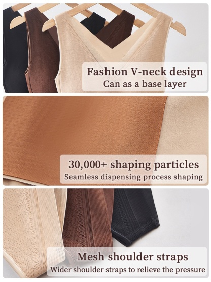 The One-piece Bodysuit Targeted Compression For Full-body Shaping With Built-in Underwear VEIMIA