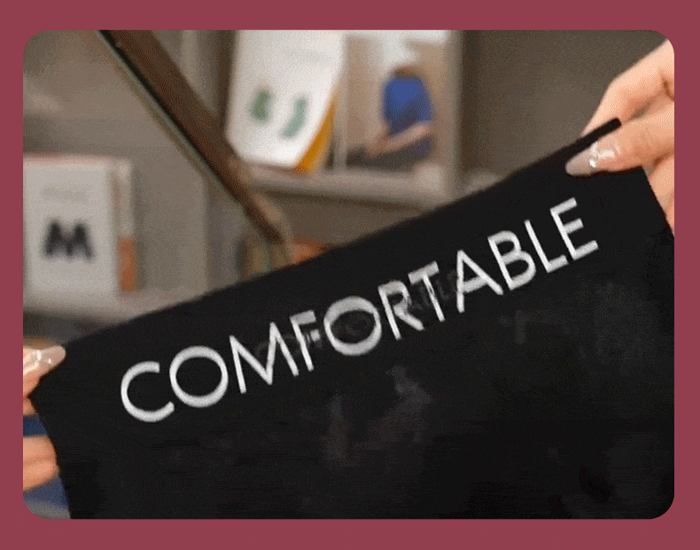 Skin-Friendly Fabric Comfortable High Elastic Waistband Lace Panties VEIMIA